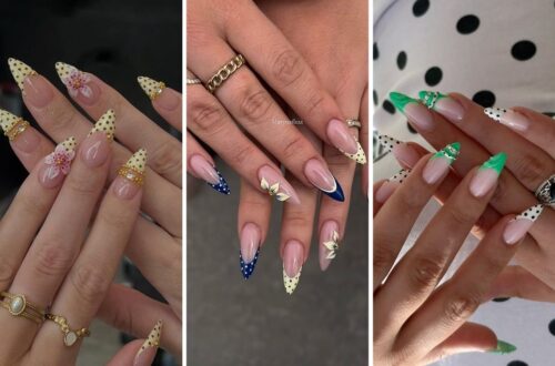 30 Prettiest Polka Dot Nails We've Seen This Year Featured Image